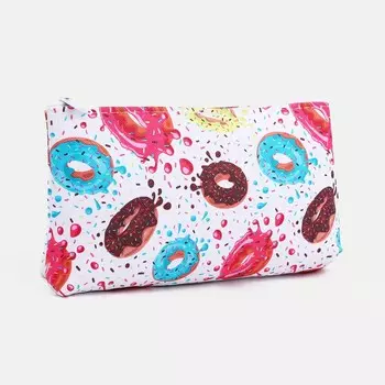 Косметичка на молнии, цвет разноцветный