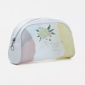 Косметичка на молнии, цвет разноцветный/полупрозрачный