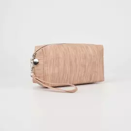 Косметичка на молнии, цвет розовый