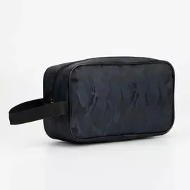 Косметичка на молнии, цвет синий