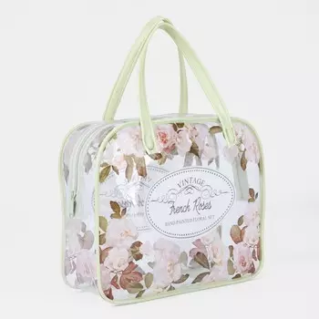 Косметичка-сумка на молнии для бассейна, с ручками, с принтом