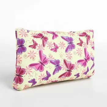 Косметичка на молнии, цвет желтый