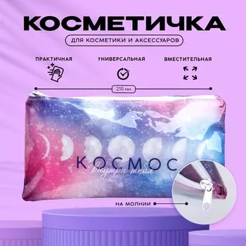 Косметичка pvc на молнии