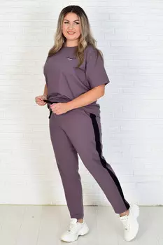 Костюм кофейно