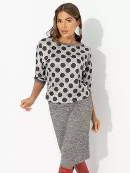 Костюм с юбкой