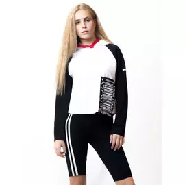 Костюм спортивный лонгслив укороченный