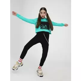 Костюм спортивный свитшот укороченный