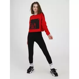 Костюм спортивный свитшот укороченный