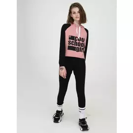 Костюм спортивный свитшот укороченный