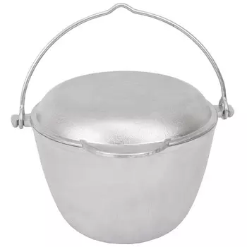 Котел литой походный 3,0л алюминиевая крышка