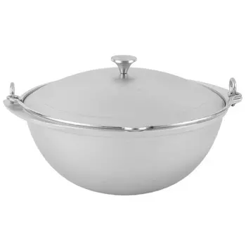 Котел литой походный 4,5л алюминиевая крышка