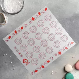 Коврик для выпечки армированный доляна