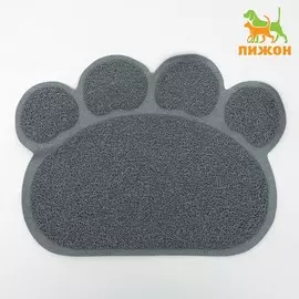 Коврик 2-в-1 под миску/туалет животных