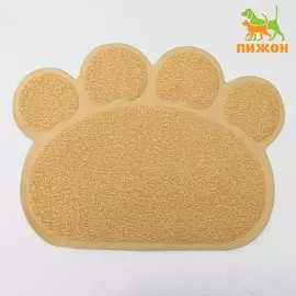 Коврик 2-в-1 под миску/туалет животных