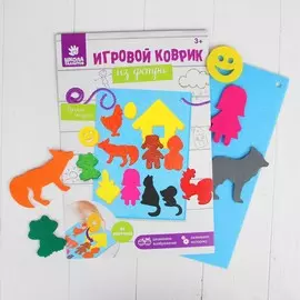 Коврик из фетра с липучками