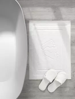 Коврик махровый "karna" river 50x70