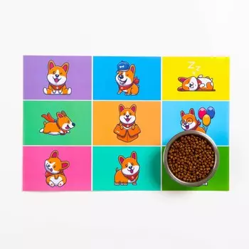 Коврик под миску