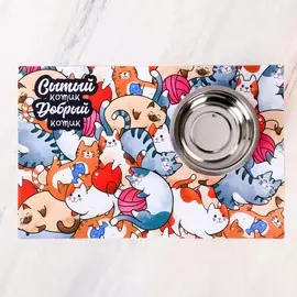 Коврик под миску