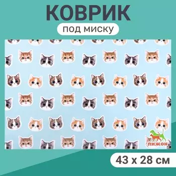 Коврик под миску