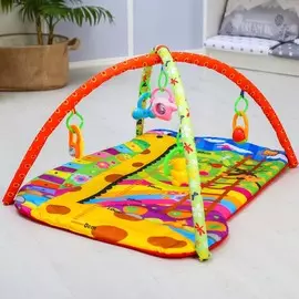 Развивающий коврик с дугами