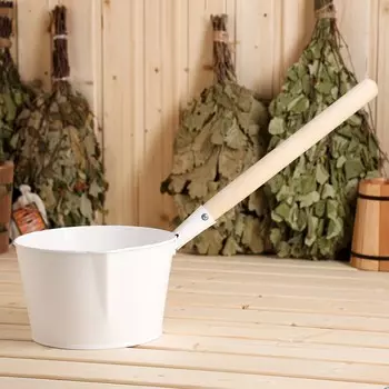 Ковш для бани, 3 л, белый