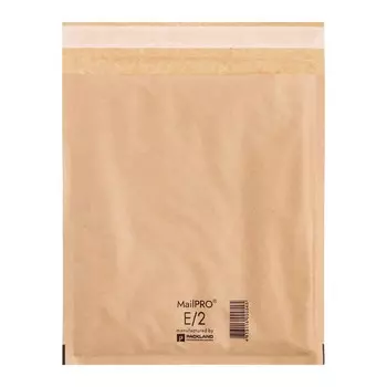 Крафт-конверт с воздушно-пузырьковой пленкой mailpro e/2, 22 х 26 см, kraft