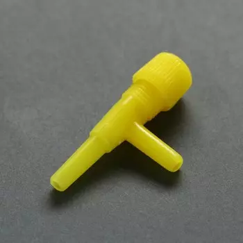 Краник для трубки ф4 мм, 1 шт