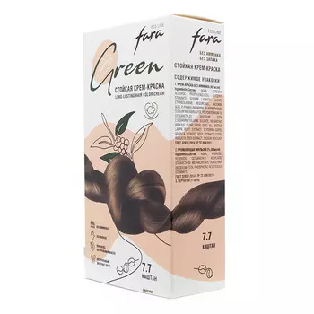 Краска для волос Eco Line Green 7.7 каштан