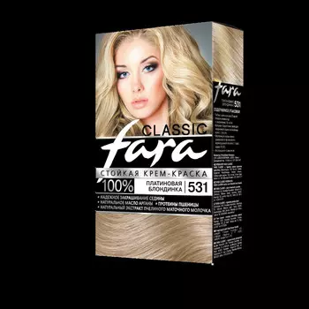 Краска для волос FARA Classic 531 платин.блондинка