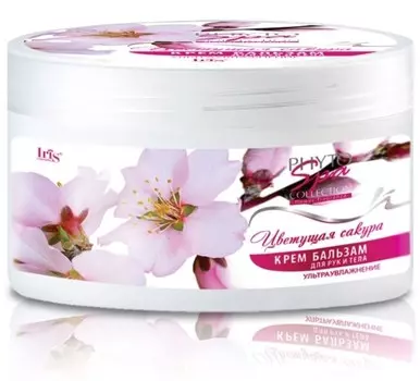 Крем-бальзам для рук и тела Цветущая сакура180мл