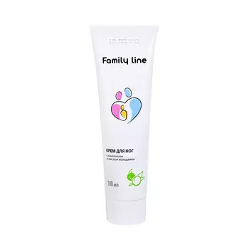 Крем для ног Family Line ланолином и