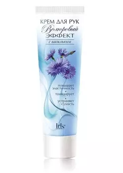 Велюровый эффект Крем для рук с васильком 100мл