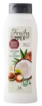 Fruity Summer Крем-гель для душа кокос масло макадамии 500 мл