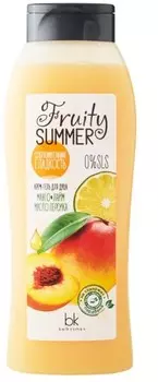 Fruity Summer Крем-гель для душа манго лайм масло персика 500 мл