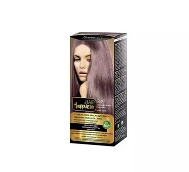 Hair Happiness Крем-краска для волос аммиачная №8.2 перламутровый блондин