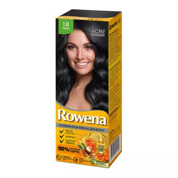 Крем-краска для волос Rowena тон 1.0