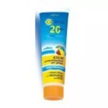 Крем солнцезащитный Для детей водостойкий SPF 20 100 мл