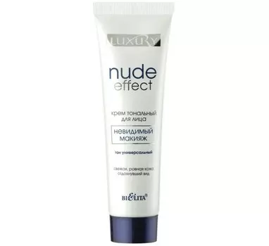 Luxury Крем тональный Nude Effect невидимый макияж универс.тон 30 мл
