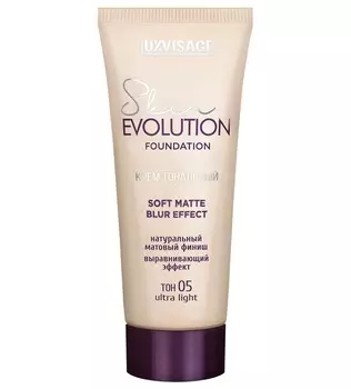 Крем тональный Skin EVOLUTION soft matte blur effect тон 05 ultra lightt 35мл LuxVisage