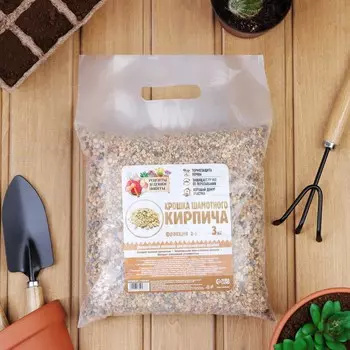 Крошка шамотного кирпича