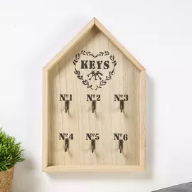 Крючки декоративные 6 крючков