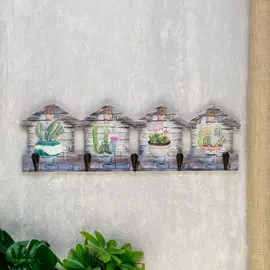 Крючки декоративные дерево