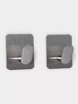 Крючки для ванной stlz, настенные, 2 шт., хром