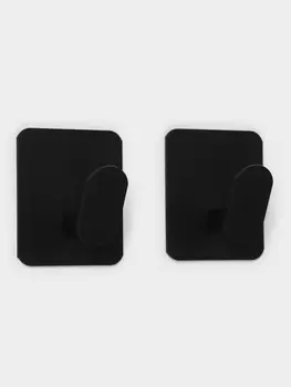 Крючки для ванной stlz, настенные, 2 шт., черные