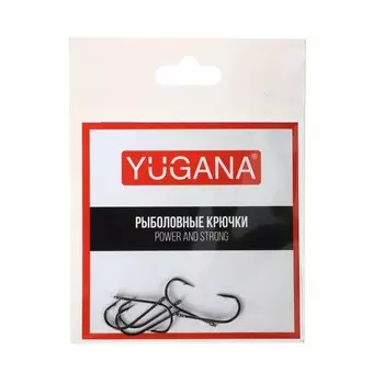 Крючки yugana viking, № 4, 6 шт.