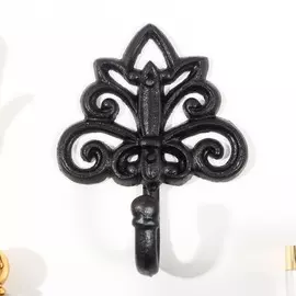 Крючок декоративный чугун