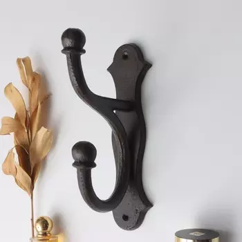 Крючок декоративный чугун