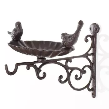 Крючок декоративный чугун подвесной с подставкой