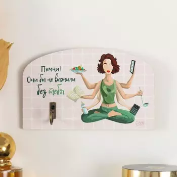 Настенный крючок декоративный