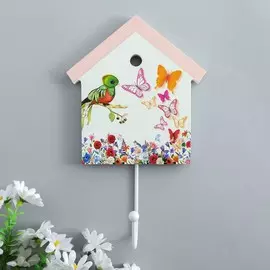 Крючок декоративный дерево домик